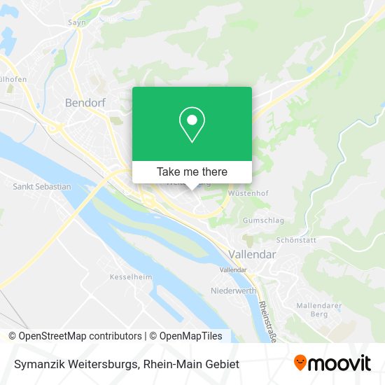 Карта Symanzik Weitersburgs