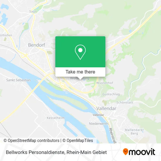 Карта Bellworks Personaldienste