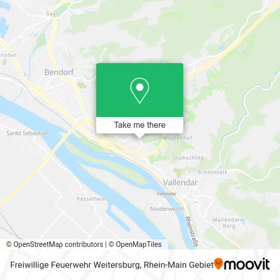 Карта Freiwillige Feuerwehr Weitersburg