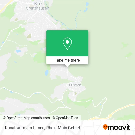 Карта Kunstraum am Limes