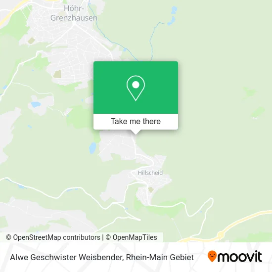 Карта Alwe Geschwister Weisbender