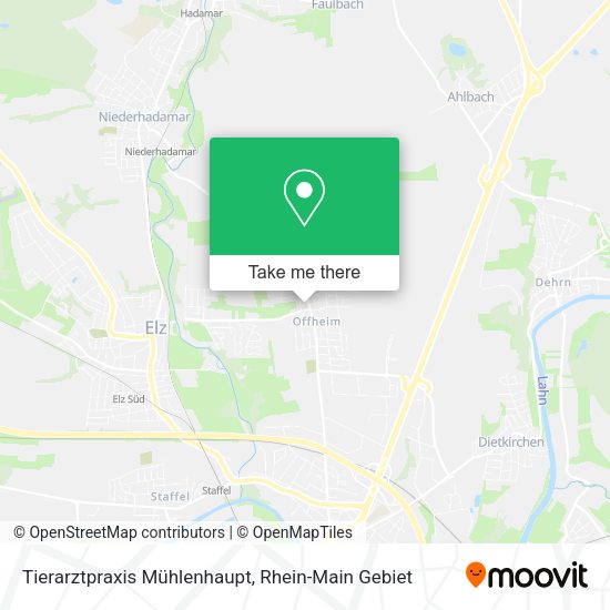 Карта Tierarztpraxis Mühlenhaupt