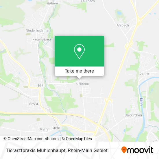 Карта Tierarztpraxis Mühlenhaupt