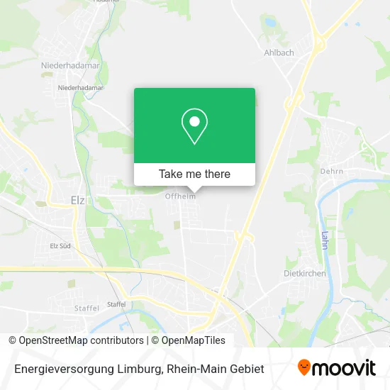 Карта Energieversorgung Limburg