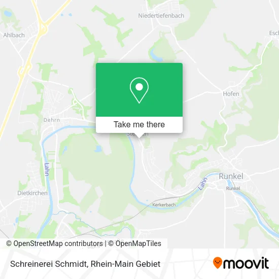 Schreinerei Schmidt map