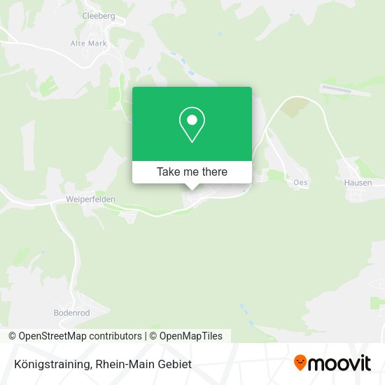 Карта Königstraining