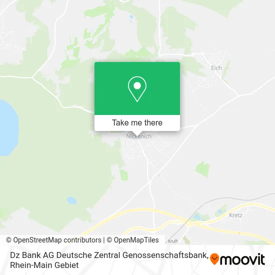 Карта Dz Bank AG Deutsche Zentral Genossenschaftsbank
