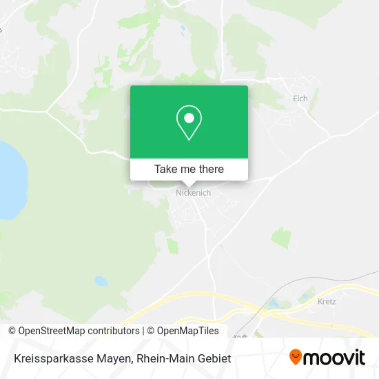 Карта Kreissparkasse Mayen