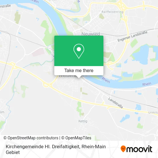 Карта Kirchengemeinde Hl. Dreifaltigkeit
