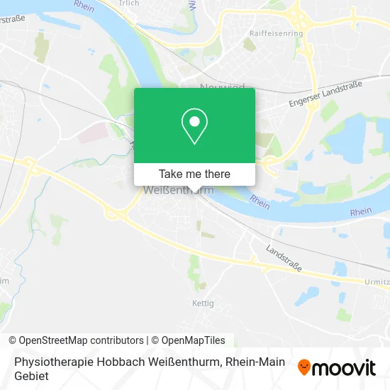Карта Physiotherapie Hobbach Weißenthurm
