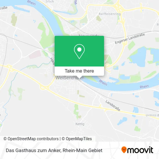 Карта Das Gasthaus zum Anker
