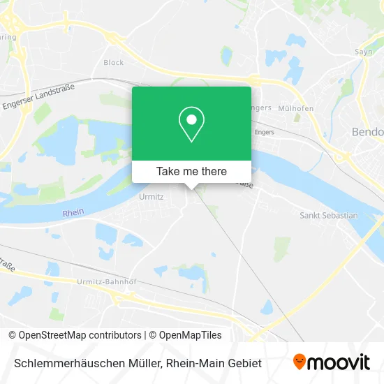 Карта Schlemmerhäuschen Müller
