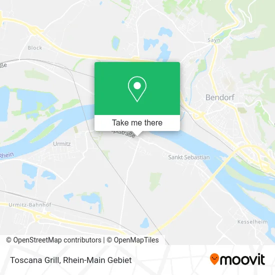 Карта Toscana Grill