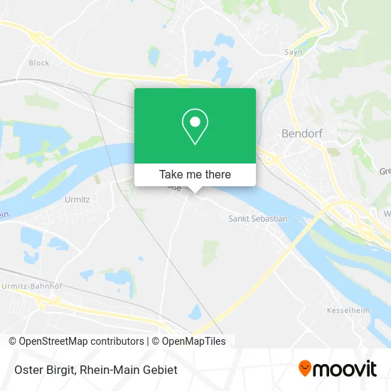 Oster Birgit map