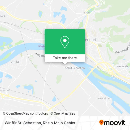 Карта Wir für St. Sebastian