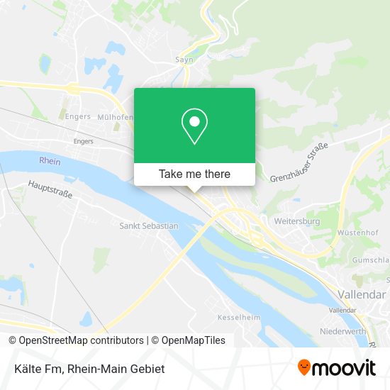 Карта Kälte Fm
