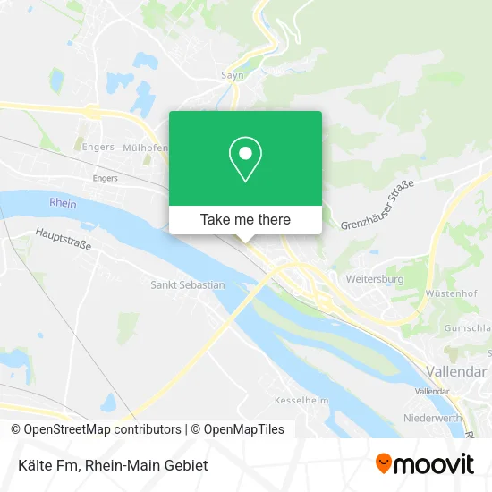 Карта Kälte Fm