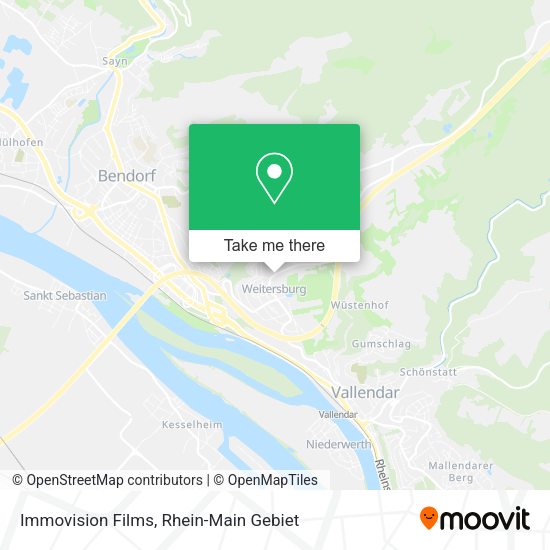 Карта Immovision Films