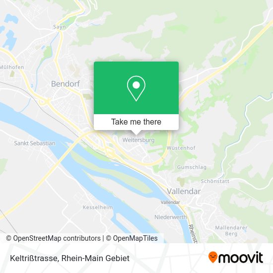 Карта Keltrißtrasse