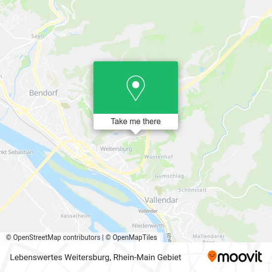 Карта Lebenswertes Weitersburg