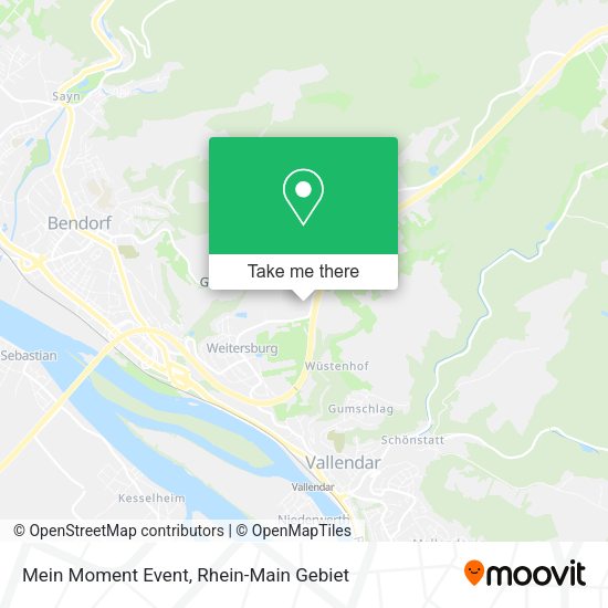 Карта Mein Moment Event
