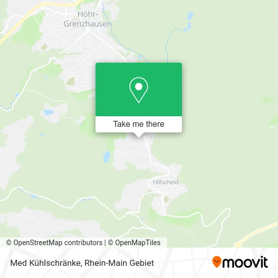 Карта Med Kühlschränke