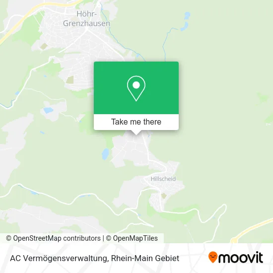Карта AC Vermögensverwaltung