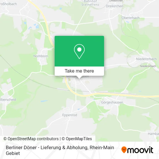 Карта Berliner Döner - Lieferung & Abholung