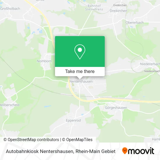 Карта Autobahnkiosk Nentershausen