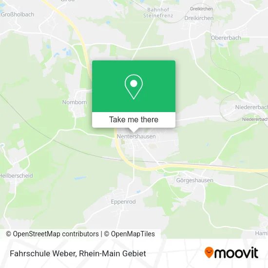 Карта Fahrschule Weber
