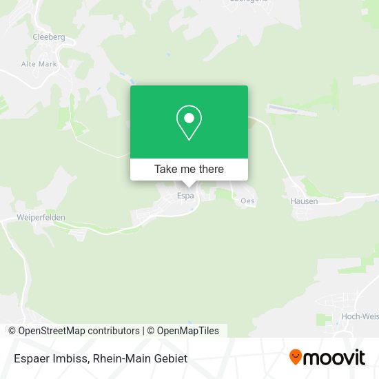 Карта Espaer Imbiss