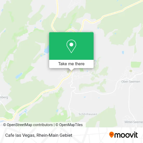 Карта Cafe las Vegas