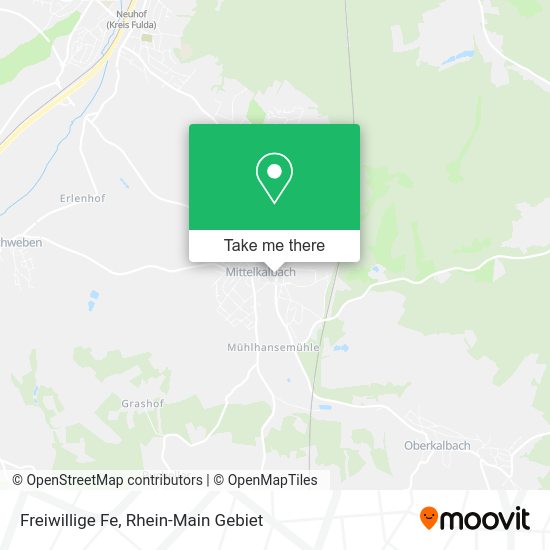 Карта Freiwillige Fe