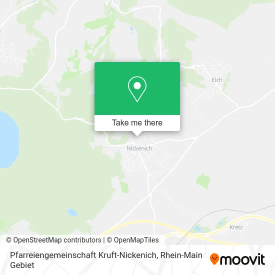 Карта Pfarreiengemeinschaft Kruft-Nickenich