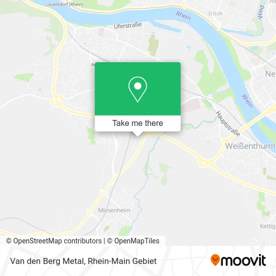 Карта Van den Berg Metal