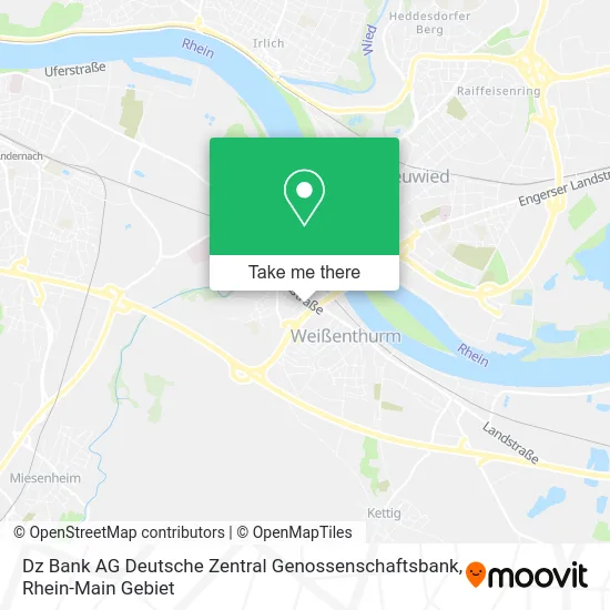 Карта Dz Bank AG Deutsche Zentral Genossenschaftsbank