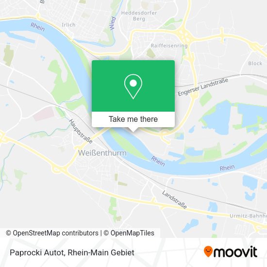 Карта Paprocki Autot