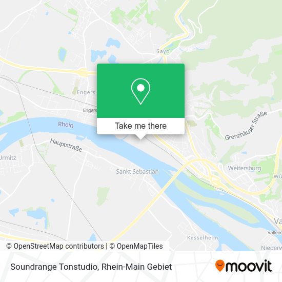 Карта Soundrange Tonstudio