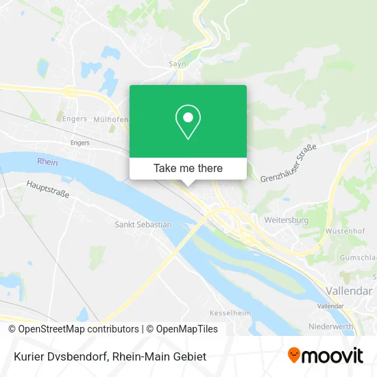 Карта Kurier Dvsbendorf