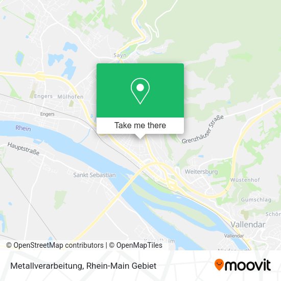 Карта Metallverarbeitung