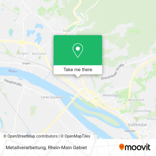 Карта Metallverarbeitung
