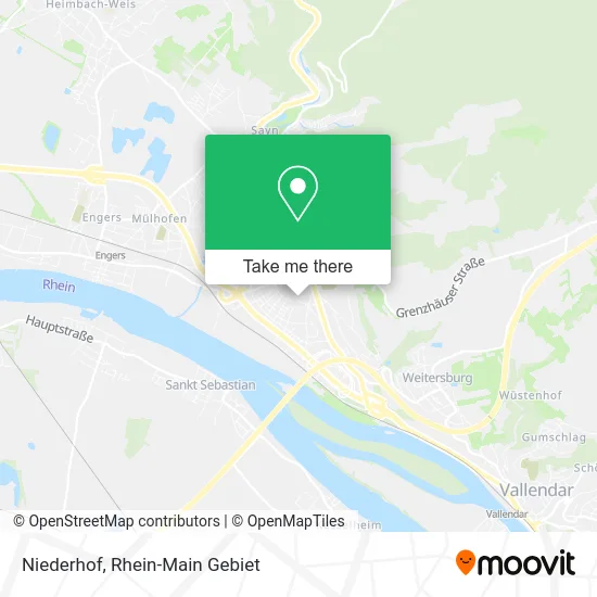 Карта Niederhof