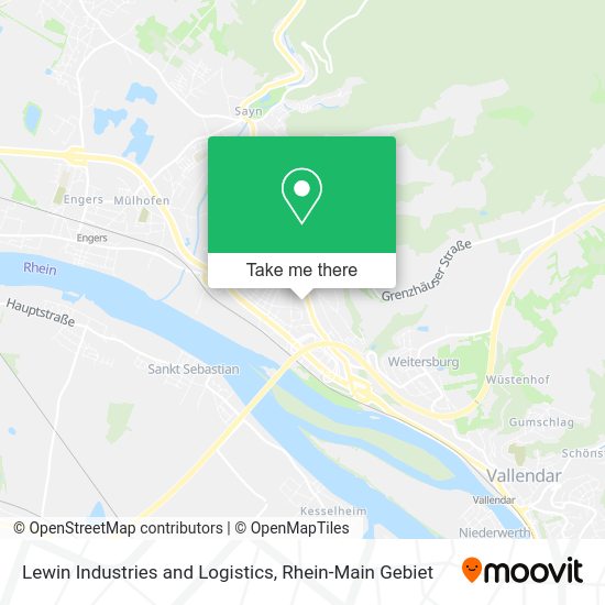 Карта Lewin Industries and Logistics