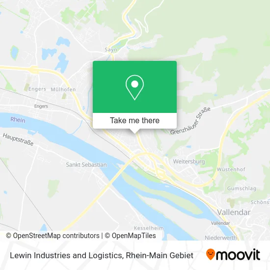 Карта Lewin Industries and Logistics
