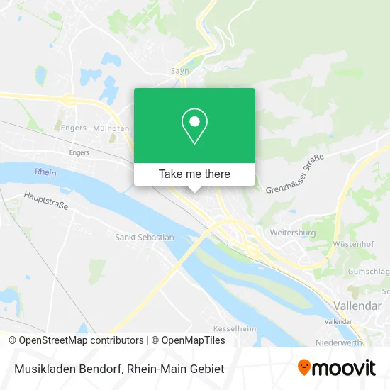Карта Musikladen Bendorf