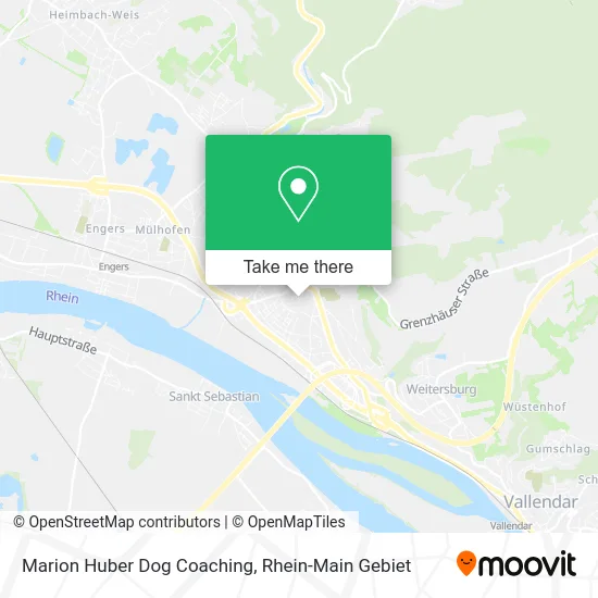 Карта Marion Huber Dog Coaching