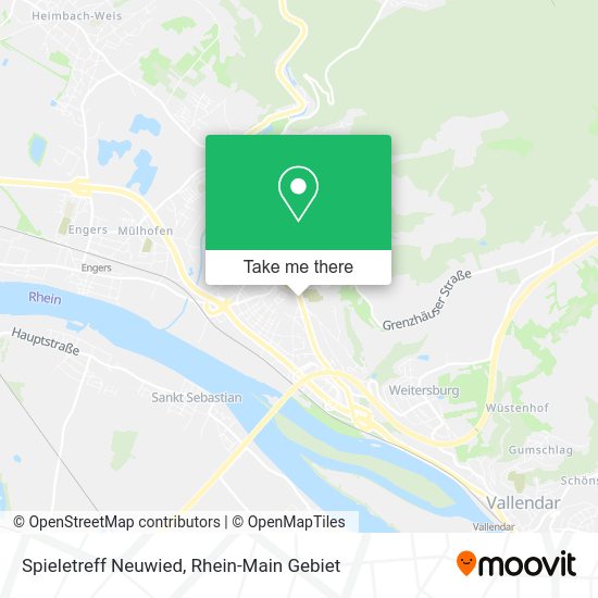 Карта Spieletreff Neuwied