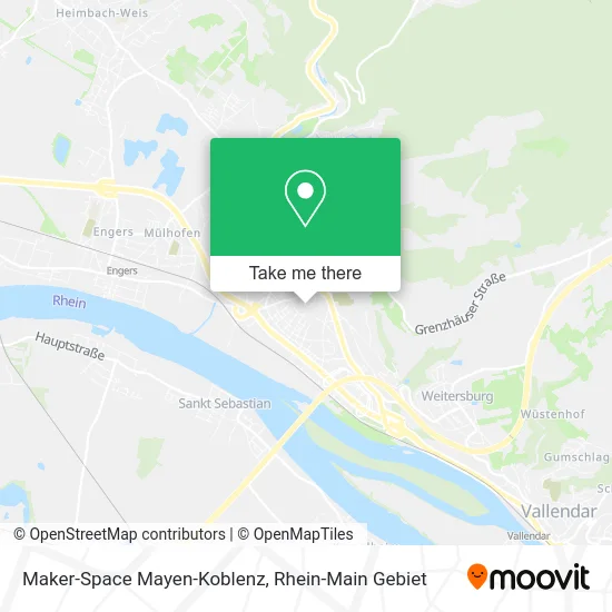 Карта Maker-Space Mayen-Koblenz