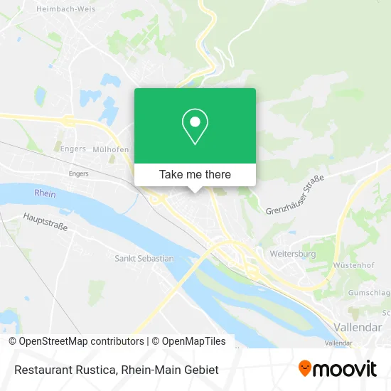 Карта Restaurant Rustica
