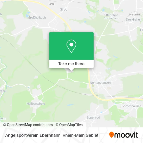Карта Angelsportverein Ebernhahn